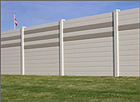 Acoustical Wall Noise Barriers